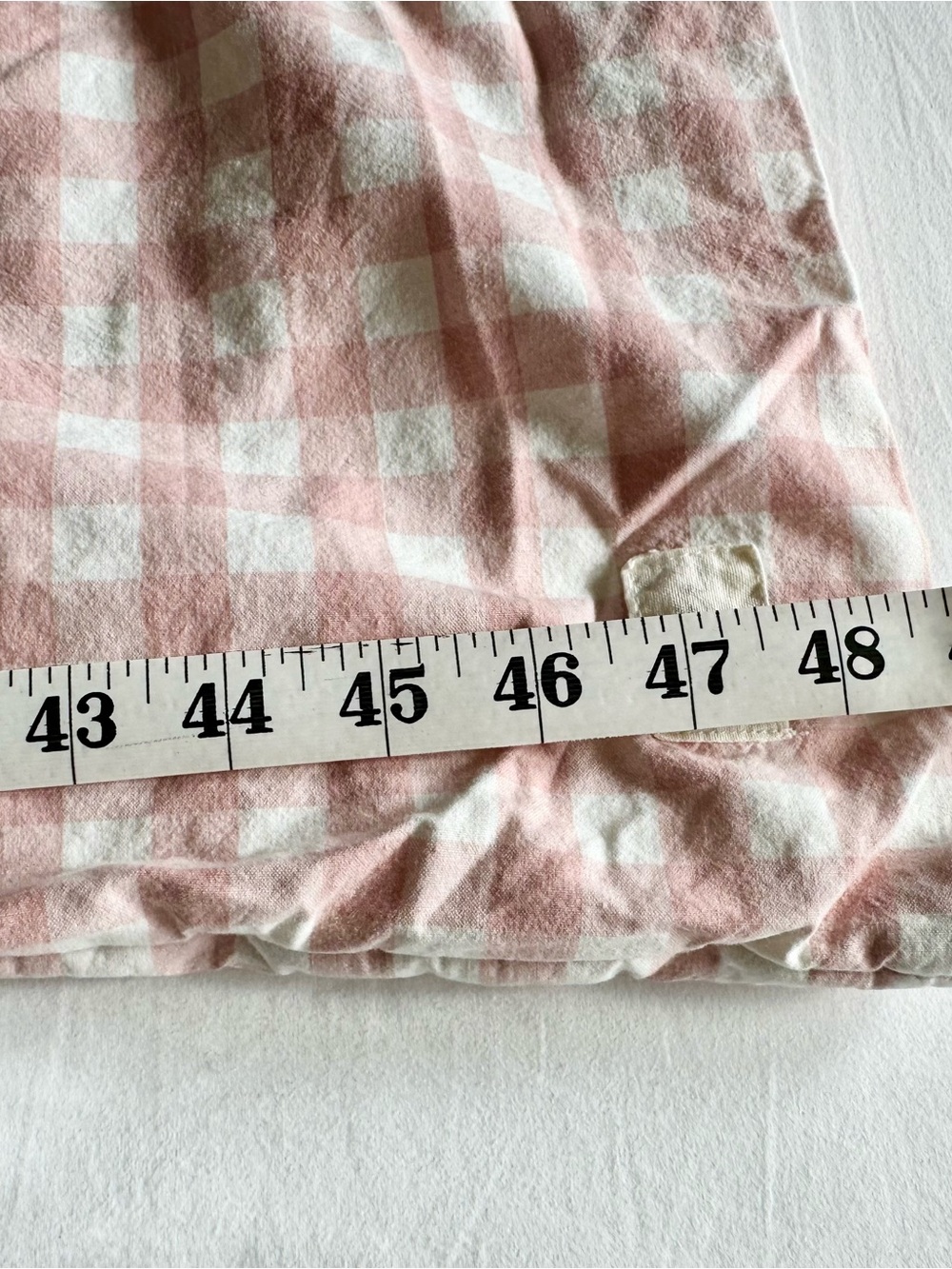 Set of 2 Pehr Check Mate Toddler Blanket - Pink & White Gingham - Picture 7 of 10